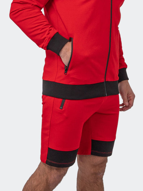 Maceoo Platform Shorts Red XL 2