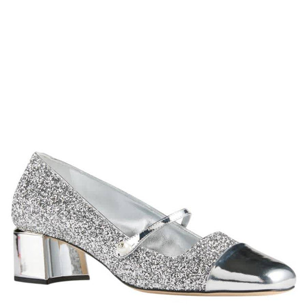Jimmy Choo Elisa 45 Pump Silver US 6 3