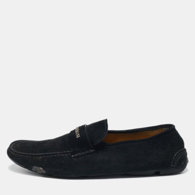 Giorgio Armani Slip On Loafers Black EU 43 2