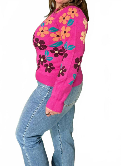 STACCATO Tasha Pullover mit Blumenmuster 3