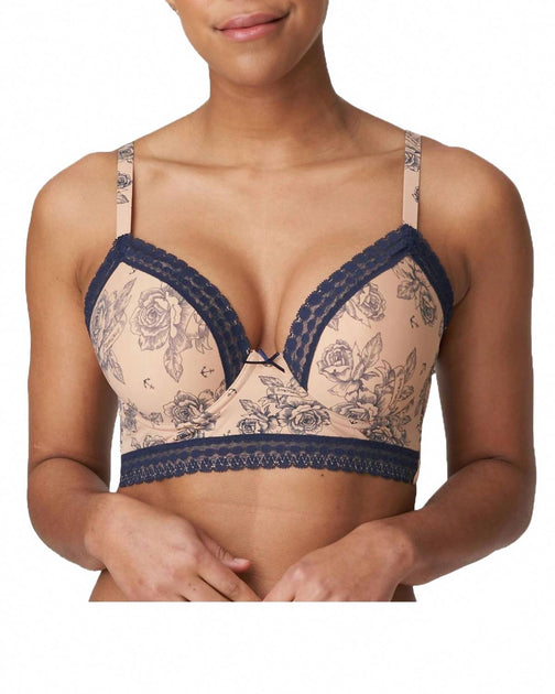 Soutien-gorge longline matelassé Twist Matama Beige 36G 2