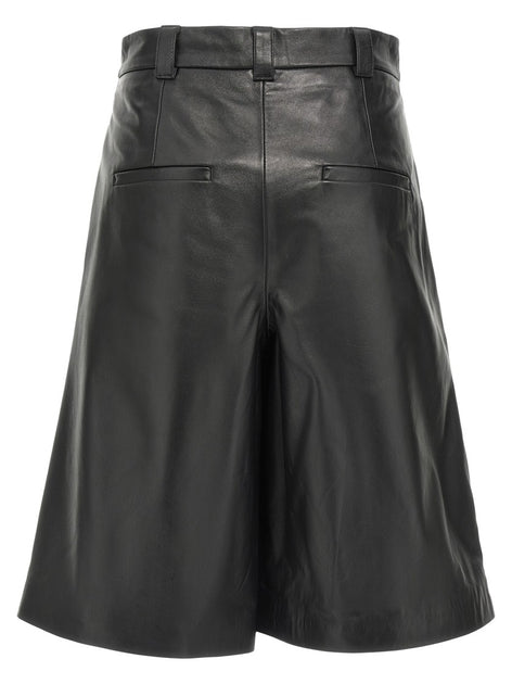 ショートパンツ Marella Leather Bermuda Capsule Shorts Marella Leather Bermuda Capsule Shorts | ShopSimon