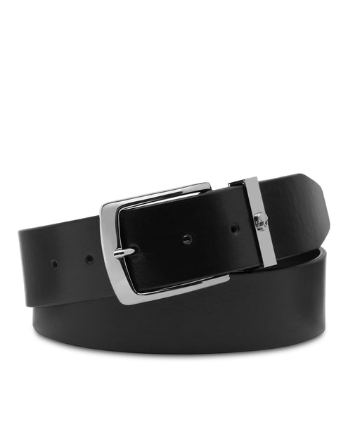 Philipp Plein Ledergürtel Skull Schwarz 115 cm 3