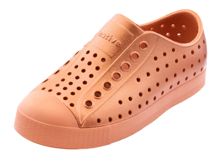 Native Shoes Jefferson Metallic Kids Shoes Orange C11 2