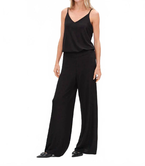 SIX/FIFTY Nova Lurex Jumpsuit Schwarz Large 2