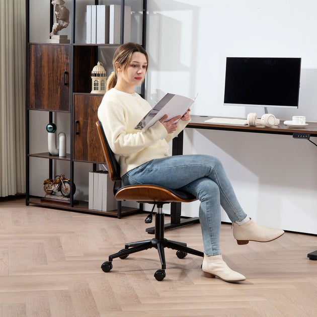 AGAH Home Office Chair Black 4