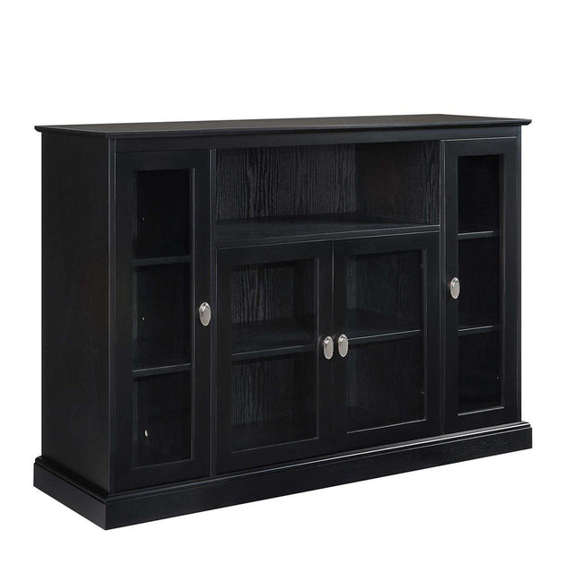Convenience Concepts Summit Highboy TV Stand Black 3