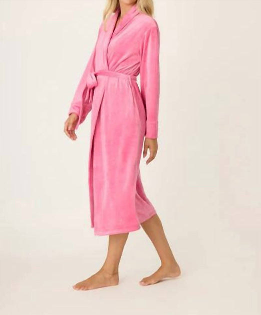 PJ Salvage Velvety Velour Morgenmantel Mehrfarbig XL 3
