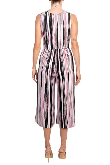 Connected Apparel Combinaison Femme Surplice Neck Tie Side Or US 12 3