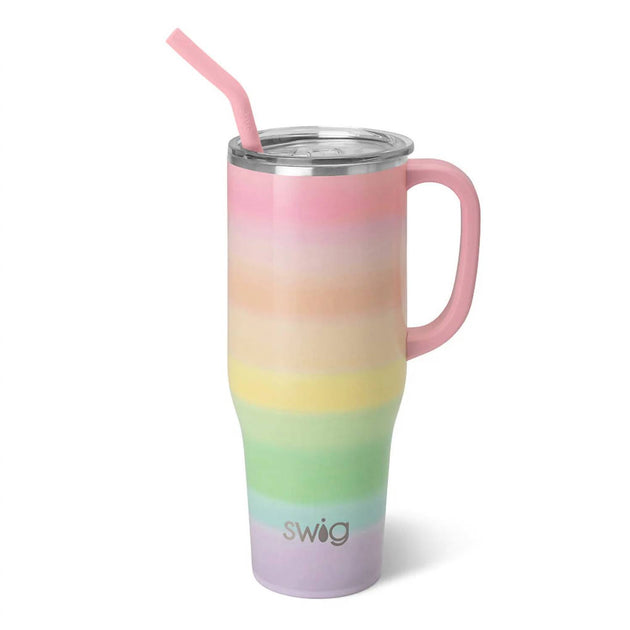 Swig LIFE Mega 40 oz Mug Rose Gold 3