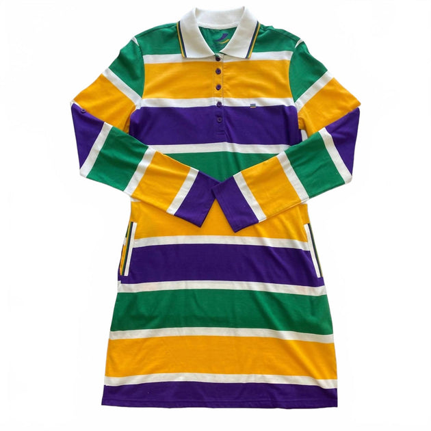 Hoity Toity Mardi Gras Rugby Dress Multi XXLarge 3