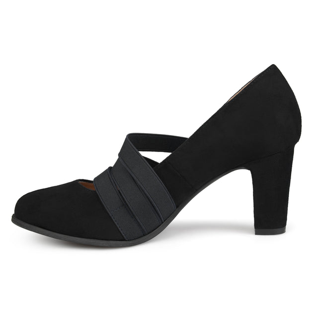 Journee Collection Loren Pump Grey US 6 3