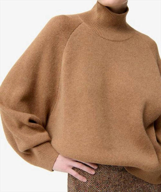 Vanessa Bruno Frene Turtleneck Sweater Brown US 0 3