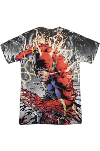 Gildan Justice League Shock Therapy Short Sleeve Crew Tee Multi Large 3