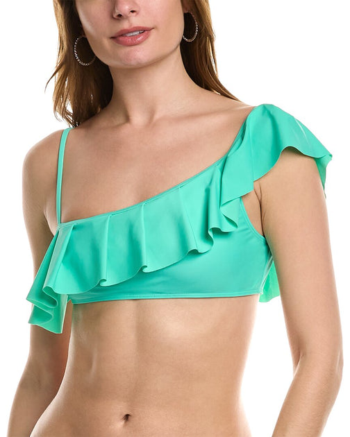 Ramy Brook Luna Bikinioberteil Blau Medium 2