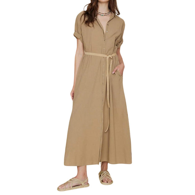 Xirena Linnet Midikleid Braun Medium 2