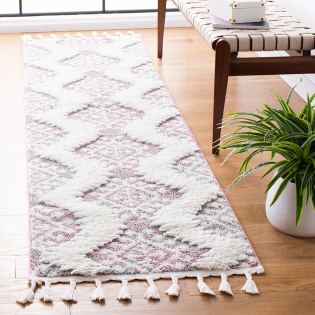 Safavieh MTS652 Area Rug Pink/Ivory 3