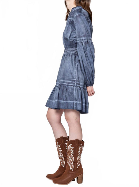 iris midi dress michael stars DEAR JOHN DENIM Symphony Dress In Black Iris
