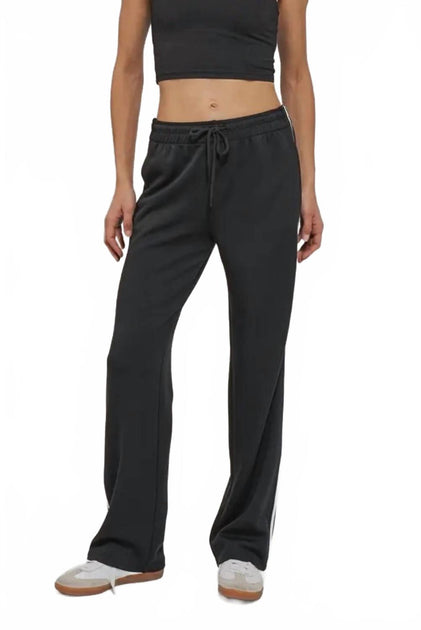 Urban Daizy Stripe Drawstring Sweatpants Black Large 2