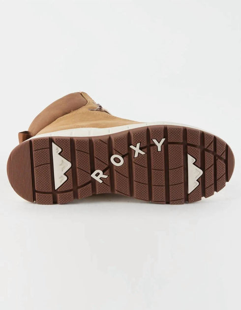 Roxy Karmel Lace-Up Boots Beige US 7 4