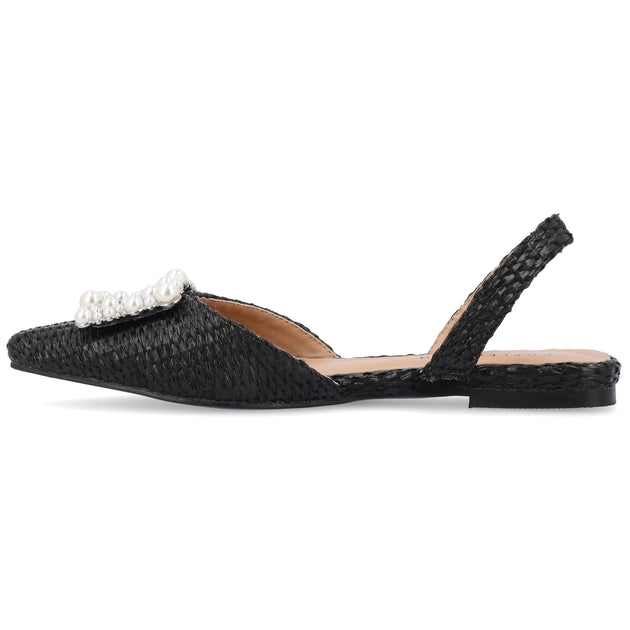 Journee Collection Hannae Flats Brown US 6 3