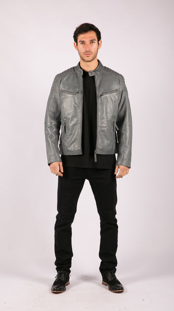 TruClothing Biker Jacket Brown 4XLarge 3