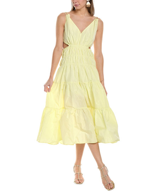 Maje Maxikleid Blau Medium 2