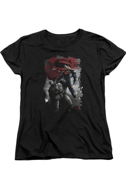 Gildan Batman V Superman Choke Short Sleeve T-Shirt Black XXL 2