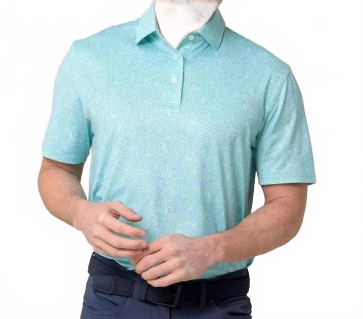 Southern Tide Driver Pineapple Paradise Polo Green Small 2