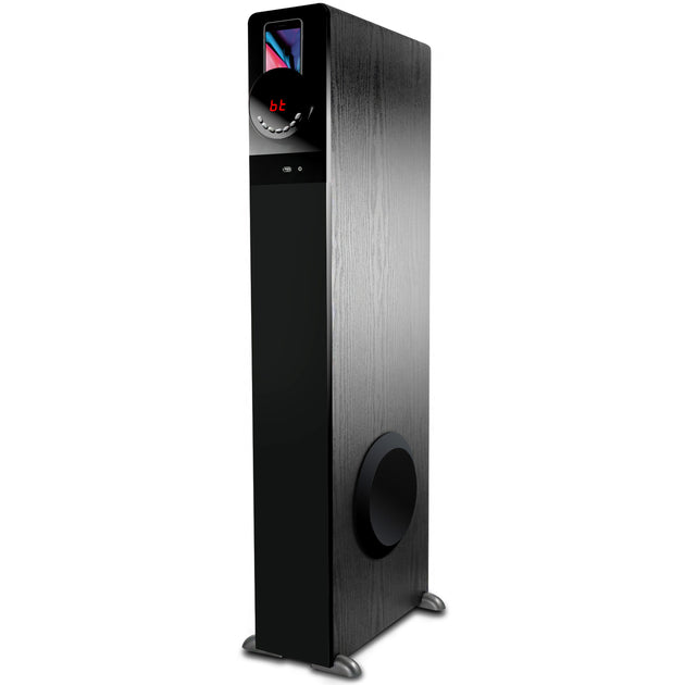 beFree Sound Bluetooth Powered Tower Speaker Black 2