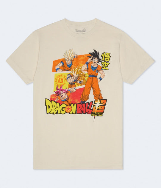 Aeropostale Dragon Ball Super Graphic Tee White X-Small 2