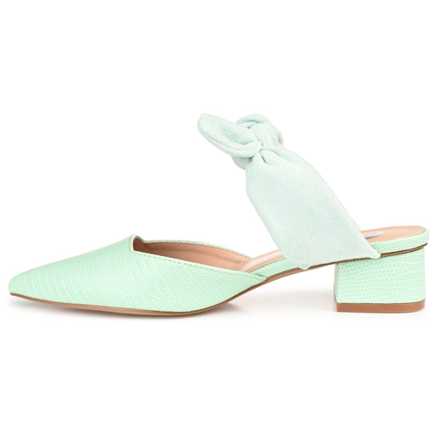 Journee Collection Melora Flat Green US 6 3