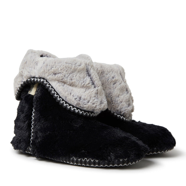 Dearfoams Beth Slipper Bootie Multi Large 4