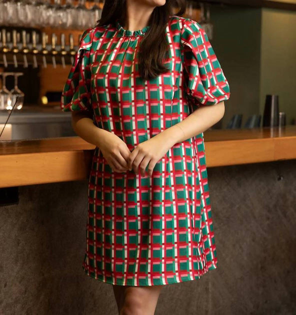 Mary Square Libby Dress Multi XLarge 2