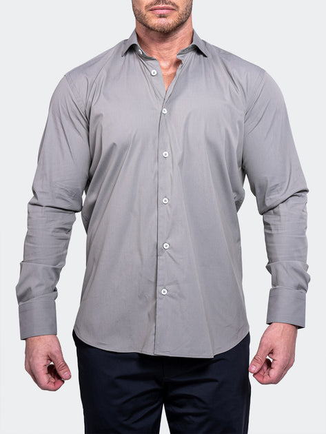 Maceoo Einstein Dress Shirt Grey XLarge 2