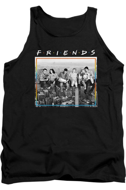 Gildan Friends Lunch Break Tank Top Black Small 2