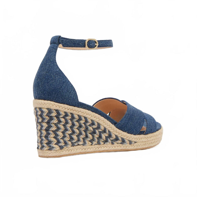 FRANKIE4 Baker Sandal Blue US 8.5 4