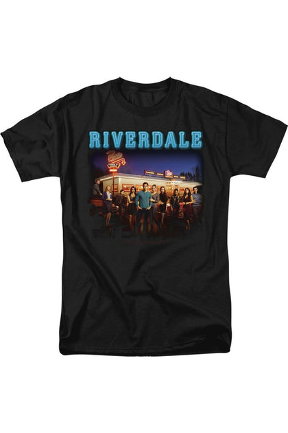Gildan Riverdale Up At Pops T-Shirt Black XXL 2