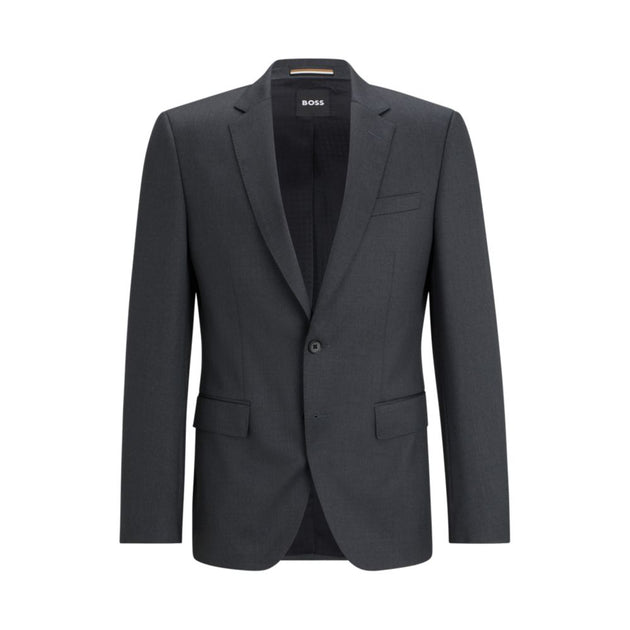 Boss Single-breasted Jacket Grey US 48 Regular 2