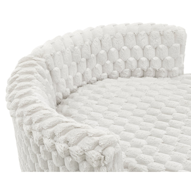 Streamdale Malna Accent Chair Off-white 4