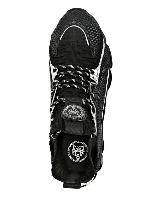 Plein Sport Hi-Top Runner Tiger Black 44 4