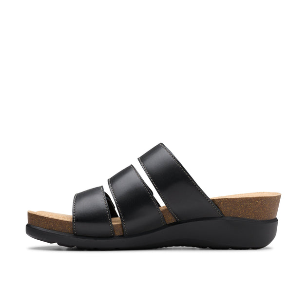 Clarks Calenne Lily Sandal Black US 8 3