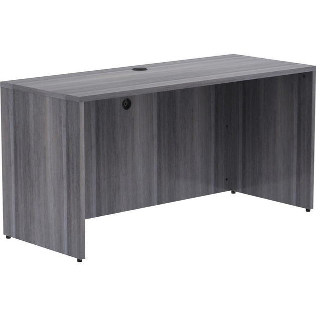 Lorell Essentials Series Credenza Shell Weathered Charcoal 152x61x75 cm 3