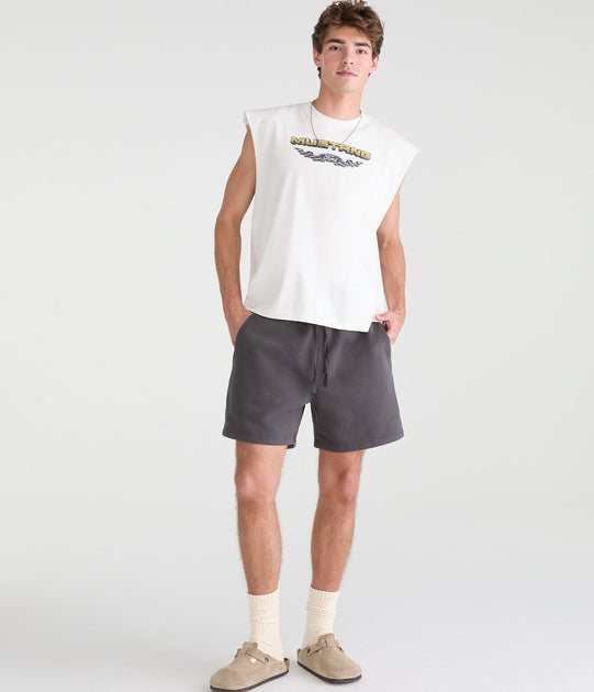 Aeropostale Cloud Soft Fleece Shorts Multi Medium 4