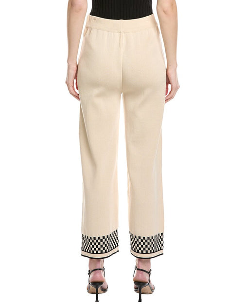 Madison Miles Pant Ecru/Black Small/Medium 3