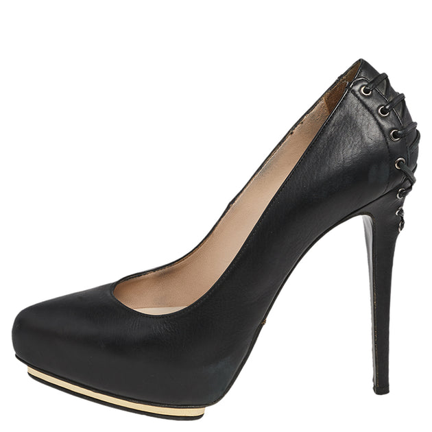 Le Silla Platform Pumps Black EU 37 3