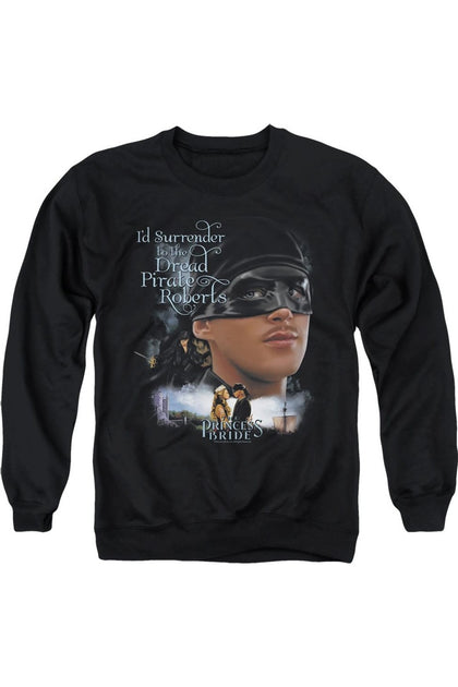 Gildan Princess Bride Surrender Crewneck Sweatshirt Black XL 2