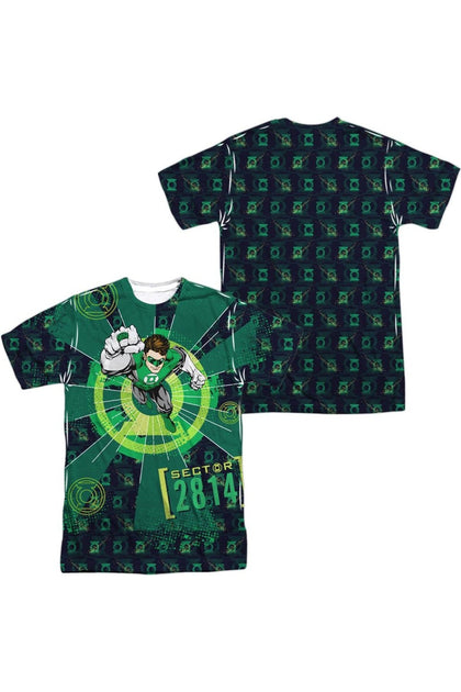 Gildan Green Lantern Sector 2814 T-Shirt Blue XXL 2