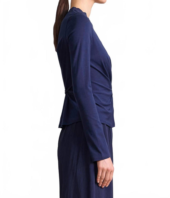 APIECE APART Volta Top Blue Medium 4
