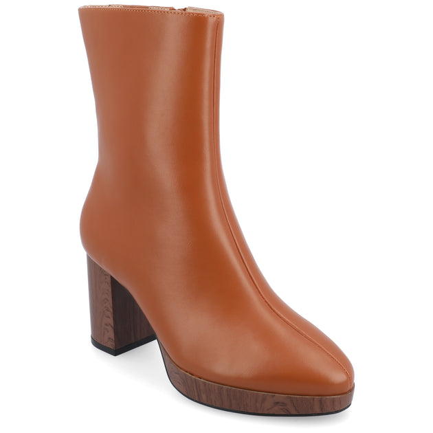 Journee Collection Romer Booties Green US 9.5 2